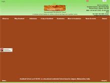 Tablet Screenshot of anubhutischool.in